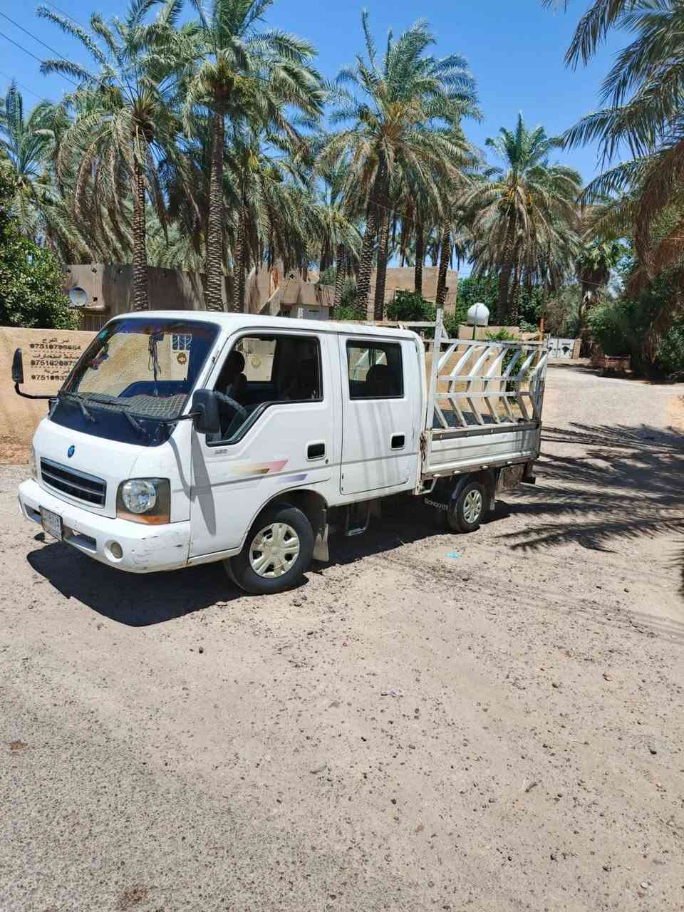 ام عيون دبل قماره بلاديه موديل ٢٠٠١
رقم بغداد تحويل مباشر 
مكينه جديده قبل سبوع مجفتها مضبوط 
كير أكسل شاصي رقم شاصي كفاله 
كهربائيات شغاله 
دوشمه جديده 
السعر ٩٠ وبيها مجال بسيط 
مكاني بغداد التاجي
***********
***********
