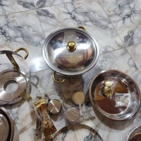 طقم قدور • استيل اصلي • ١٥ قطعة