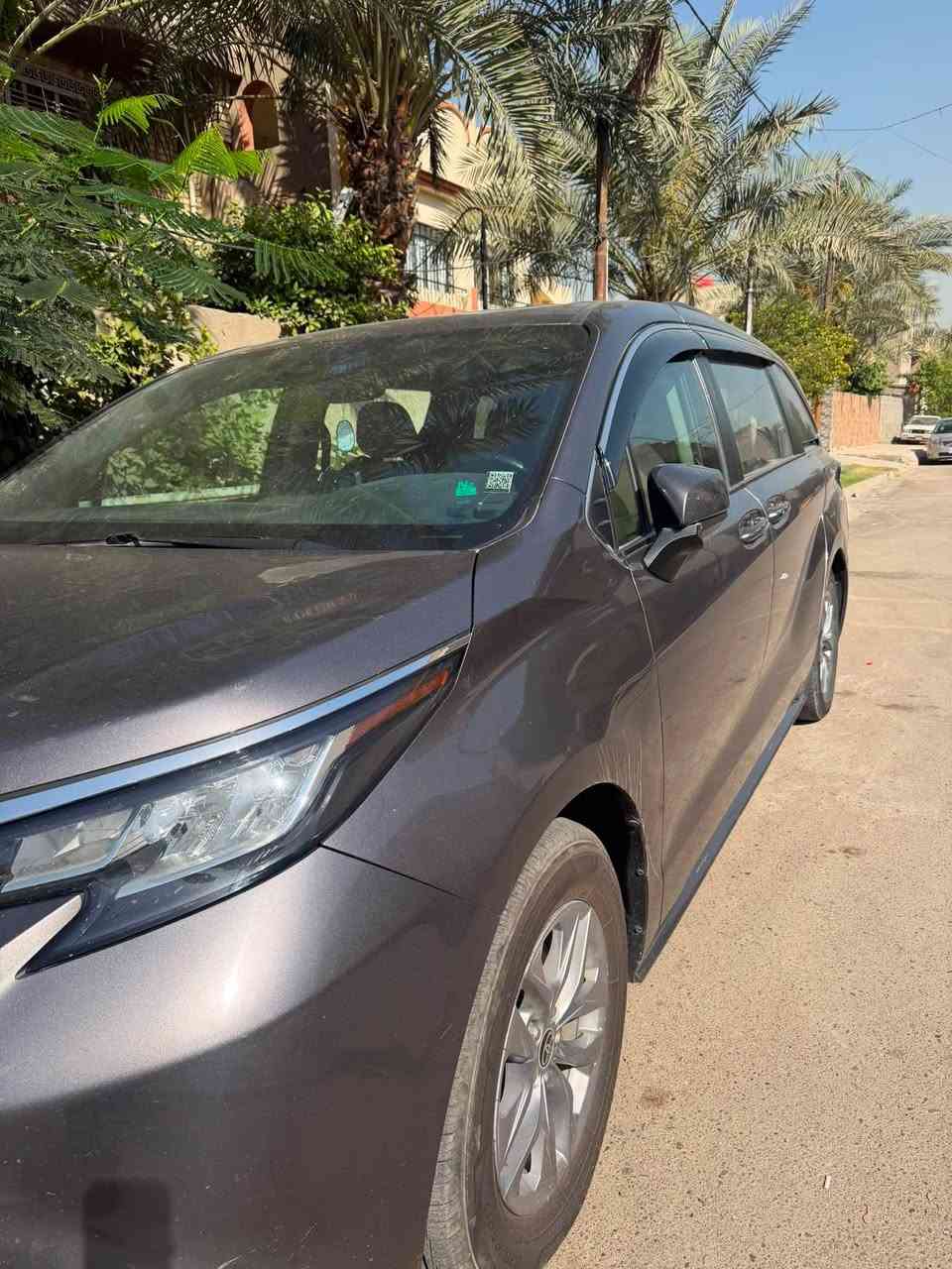تيوتا سينا موديل 2022
رقم بغداد ماشيه 116 Km 

حساسات امامي خلفي مستشعر

وقوف كامرات امامي خلفي رادار

جانبي ابواب 4 بصمه صندوق

كهرباء تحكم ستيرن جهتين تحديد

مسار تحديد سرعه اوتو هولد هاند

الوصف

بريك بصمه كشنات امامي تدفئه

فتح ابواب خلفي في القدم شاشه

ابل كار بلي xle هواي مواصفات معروفه

240 وبيها  مجال  بيع فقط  

***********
