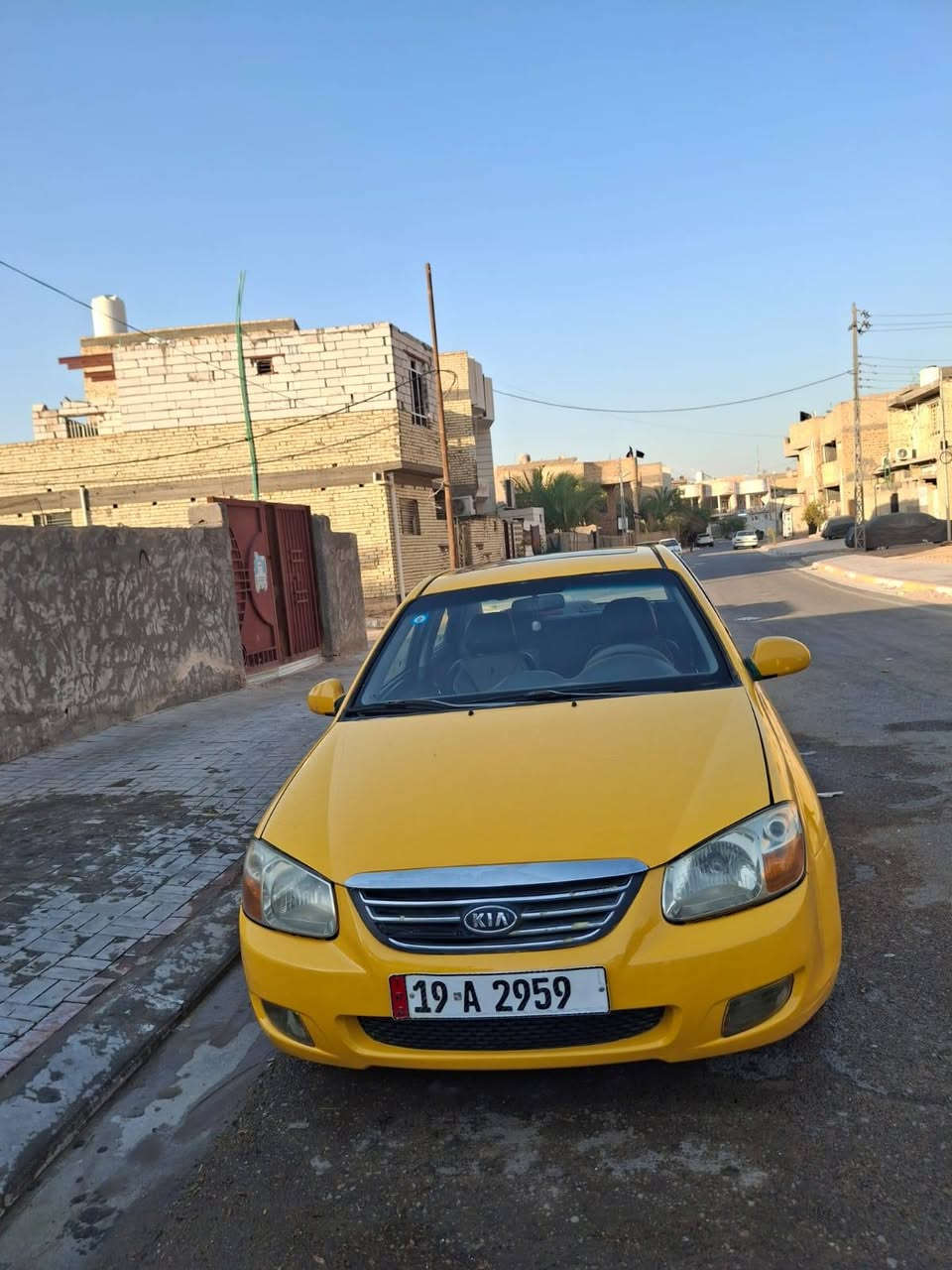 سلام عليكم 
كيا سبكترا 2009
رقم كربلاء انكليزي مصفرة هيئه وغرامات تحويل مباشر هزة جديده 
وارد امريكي حادثهه خشم جاملغ امامي مال امريكه
سيارة جاهزة كير ومكينه حداديه تخم تاير 
سعر 68 مكان سيارة كربلاء للاتصال ***********
