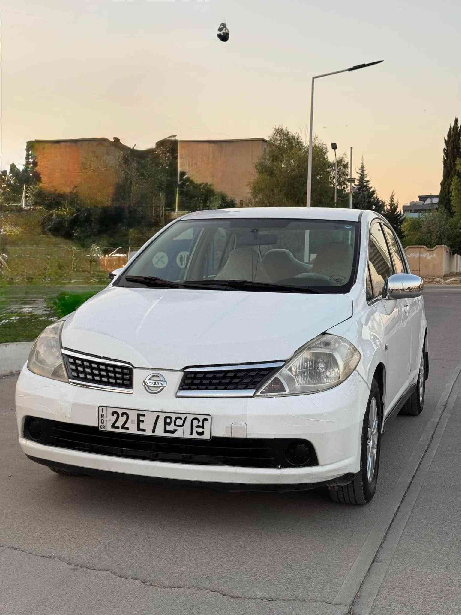فرۆشتنی خیرا
نیسان تیدا٢٠٠٧تۆماتیک 
گیرومەکینەوتەبریتی بەشەرت
سەنەوی ٢٠٢٩تازەیە
چوارپارچەی بۆیاخە
٦٨گەلامەجالیکی کەم لەسلیمانیە
*********** السليمانية, العراق
