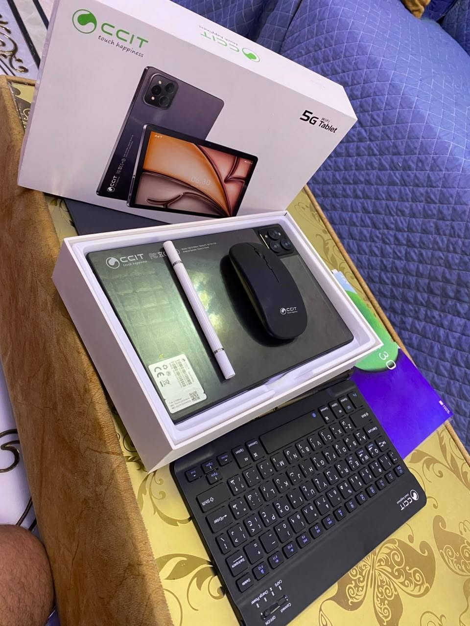 السلام عليكم ايباد
S 16 max
جهاز جديد بلكارتونه مع كافه ملحقاته
الشراي يتصل السعر ١٢٥ 
***********

