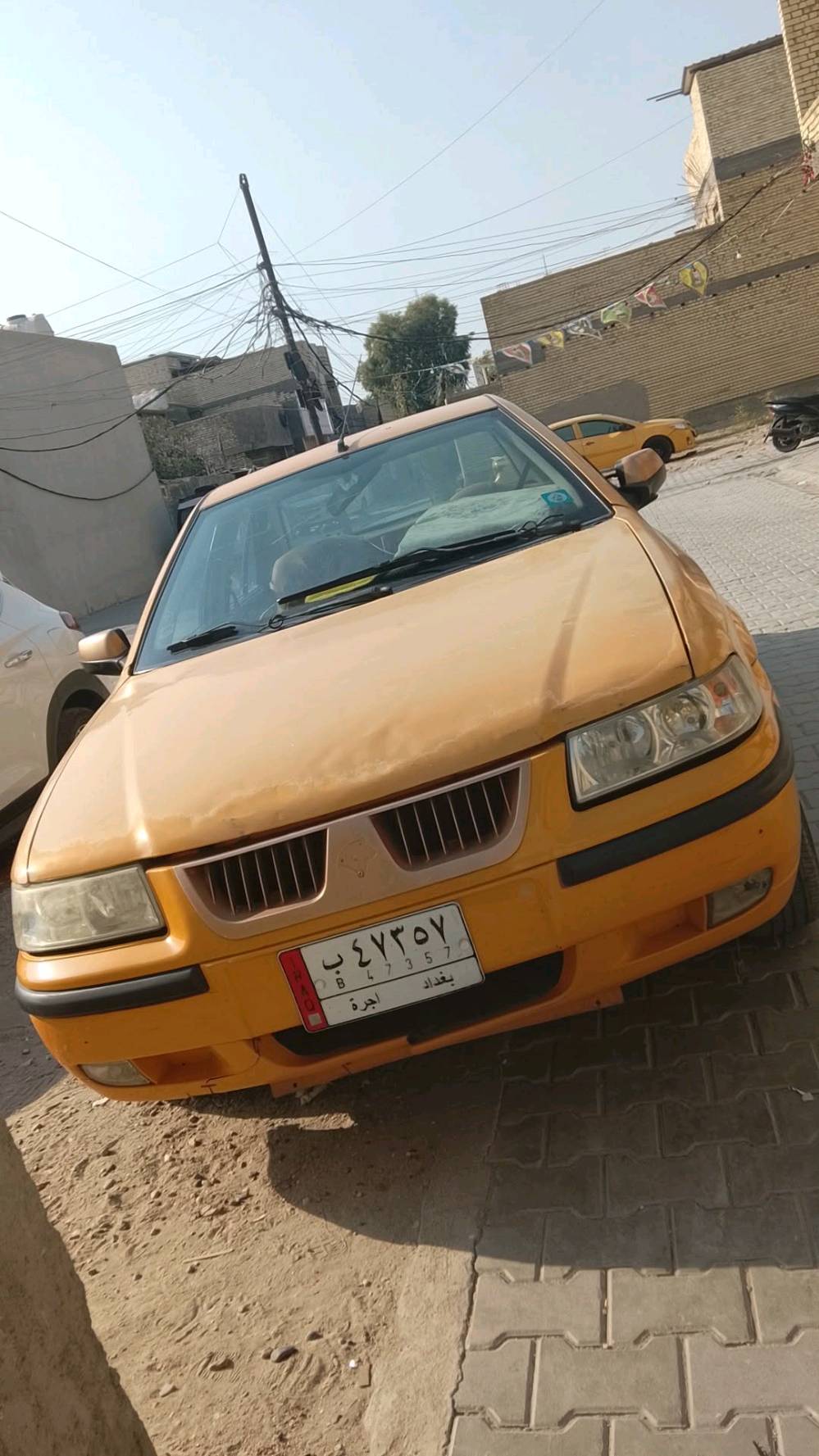 سمند تكسي رقم بغداد موديل 11
    
مراوس باي سياره حسب الاتفاق***********