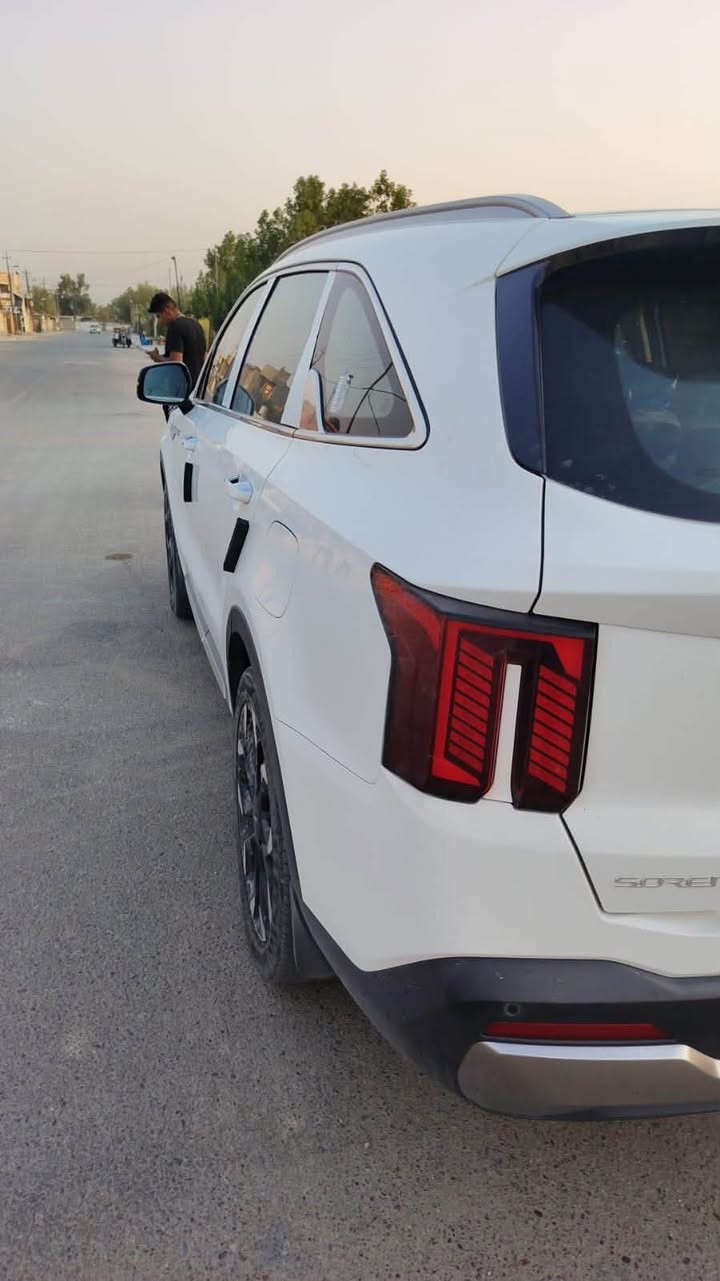 السلام عليكم سورنتو موديل ٢٠٢٥ خليجي ماشيه ٦٠ الف فول مواصفات بانوراما ويل ٢٠ داتو شو مكفول من الصبغ فقط بارد موضح بلسونار بلجاملغ الامامي والباب  شي قليل السعر ٢٩ و ٥٠٠ يعني ٢٩٥ ورقه وبيها مجال بسمي السياره بغداد المحموديه رقم الهاتف ***********
