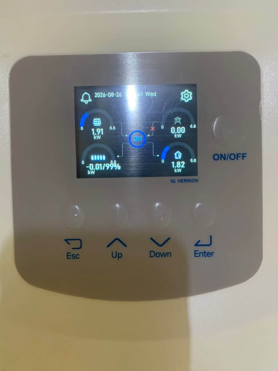 تم تنصيب منظومة 20 امبير نهاري 10 امبير ليلي 
في بغداد منطقة الامين 
انفيرتر 6.6kw ديا 
بطارية 16kwh ديا

للتواصل ***********
