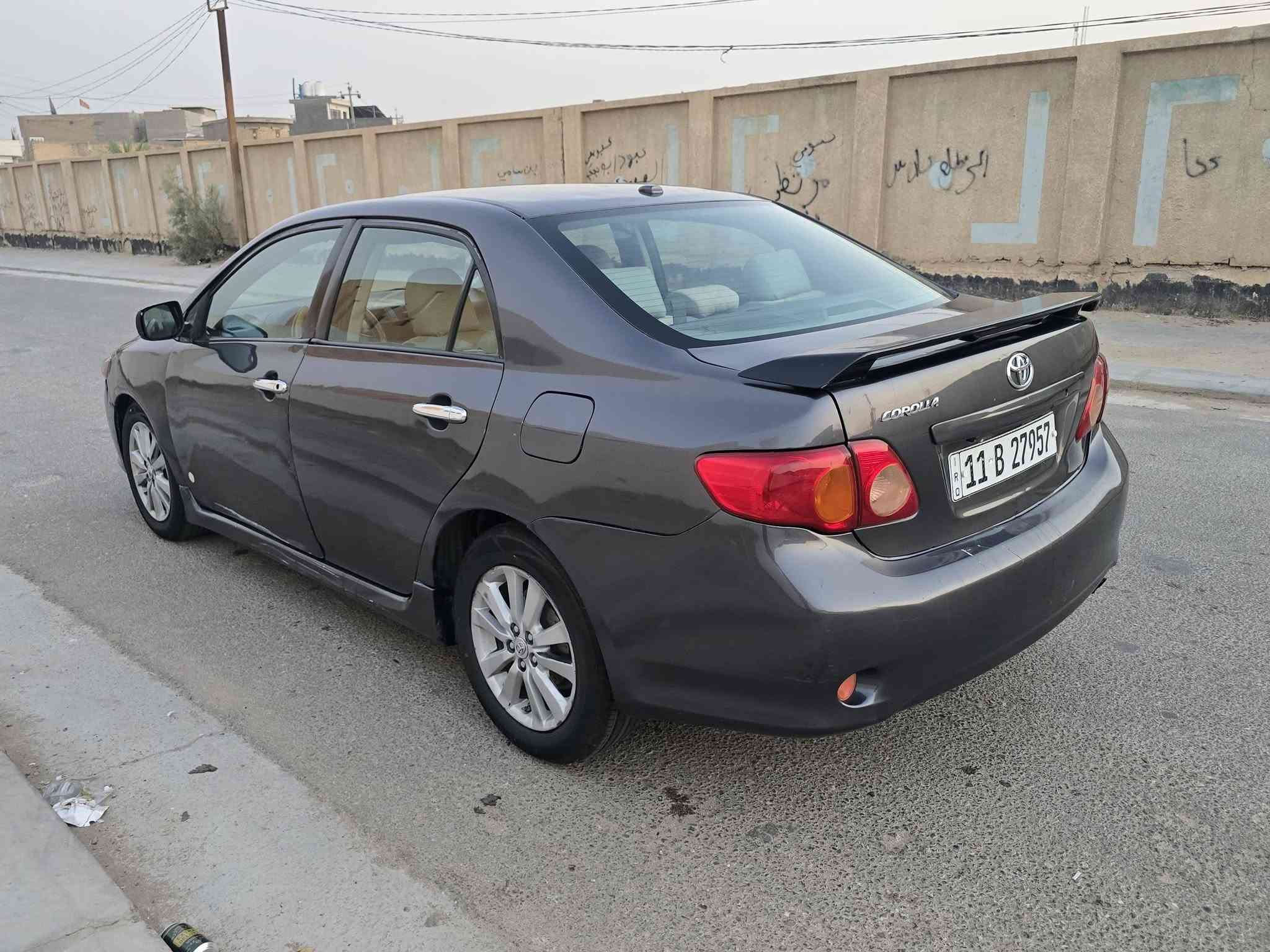 سلام عليكم
كورلا 2010 فقط بيع 
وارد امريكي حادثهه جاملغ خلفي فقط مصبوغه عام اثر جراد مكفوله شواصي ولغود بجم كبس
سيارة جاهزة كير ومكينه جدد حداديه تخم تاير تبريد ثلج سعر 74
مكان سيارة كربلا للاتصال
***********
