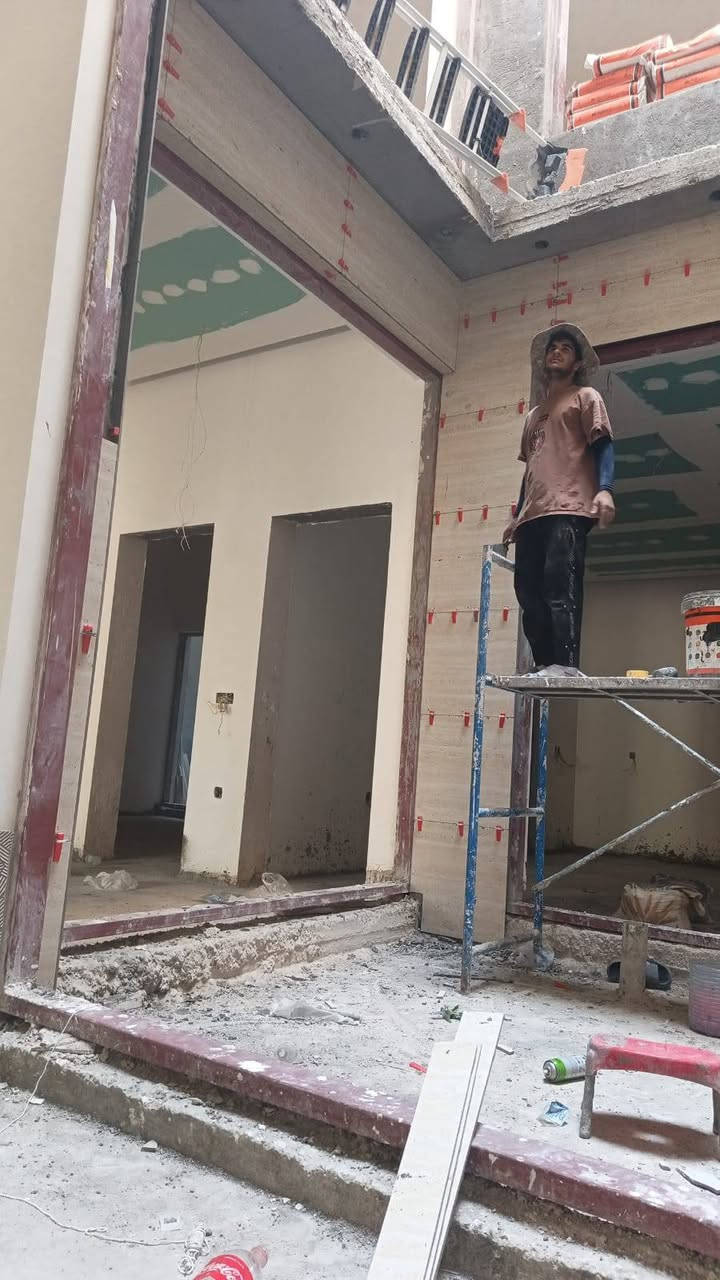 اعمال تغليف الجدران بالبورسلاين لاحد مواقعنا في زيونة 

للاستفسار الاتصال بنا على الرقم التالي ***********
او زيارتنا في مكتبنا الكائن في بغداد زيونة
