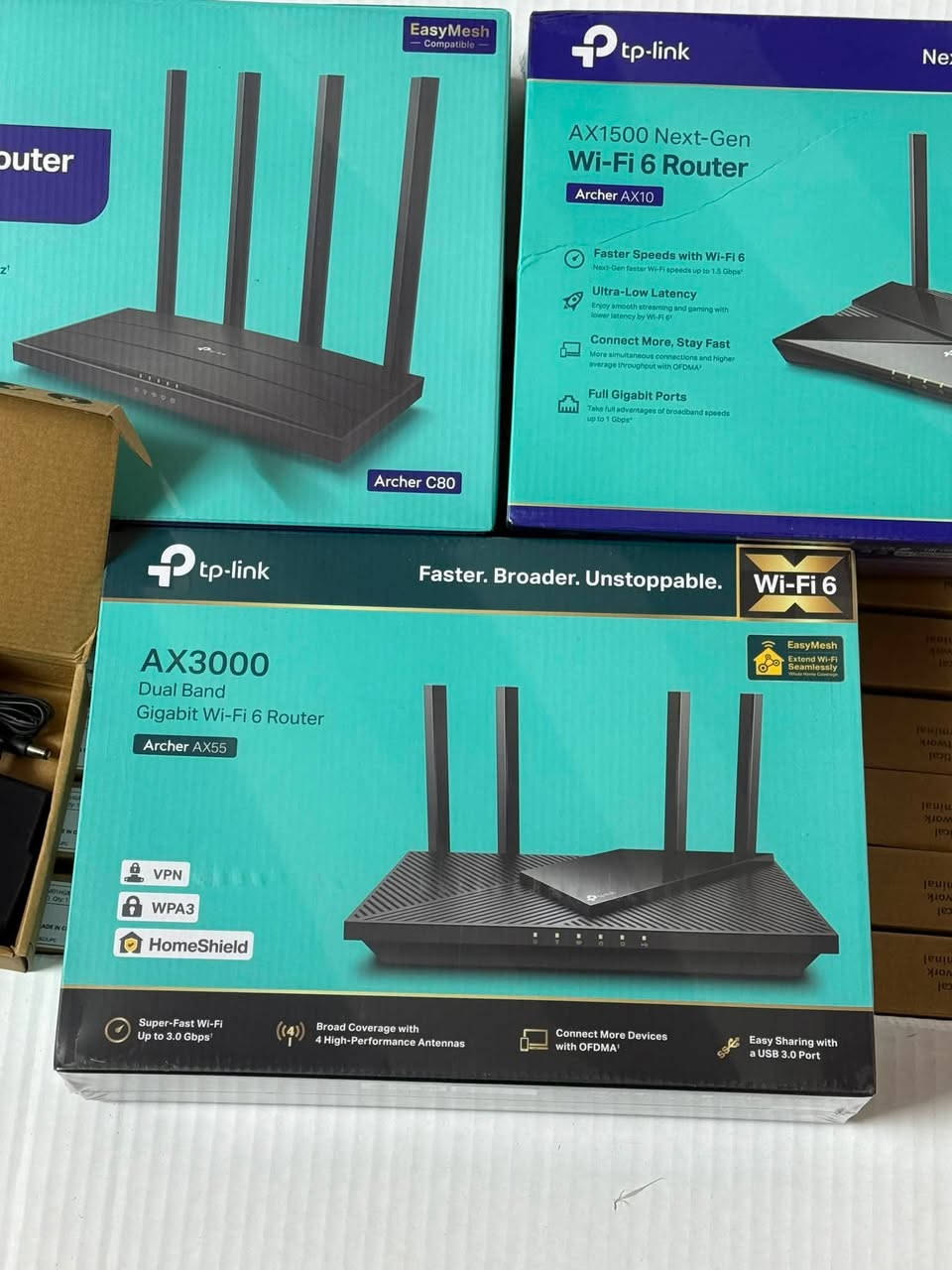 🔥 عروض خاصة لفترة محدودة 🔥

نوفر لكم راوترات TP-Link الأصلية بأفضل الأسعار مع ضمان الجودة.

✅ TP-Link Archer AX55 (Wi-Fi 6)
💰 80,000 دينار

✅ TP-Link Archer AX10 (Wi-Fi 6)
💰 50,000 دينار

✅ TP-Link Archer AC80
💰 48,000 دينار

✅ ONU 1G
💰 14,000 دينار

✔️ أسعار منافسة
✔️ منتجات أصلية
✔️ مناسب للمنازل والمكاتب والشبكات

📩 للحجز والاستفسار راسلنا عبر الصفحة أو اتصل بنا.

***********
***********

النجف - حي الزهراء
