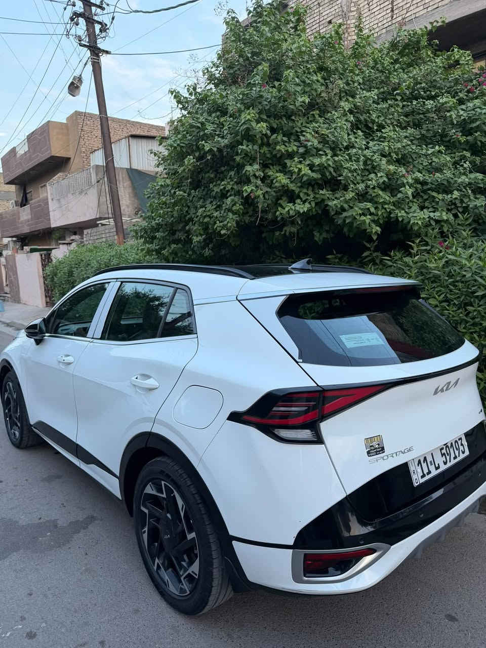 كيا سبورتج • رقم بغداد • مكفولة