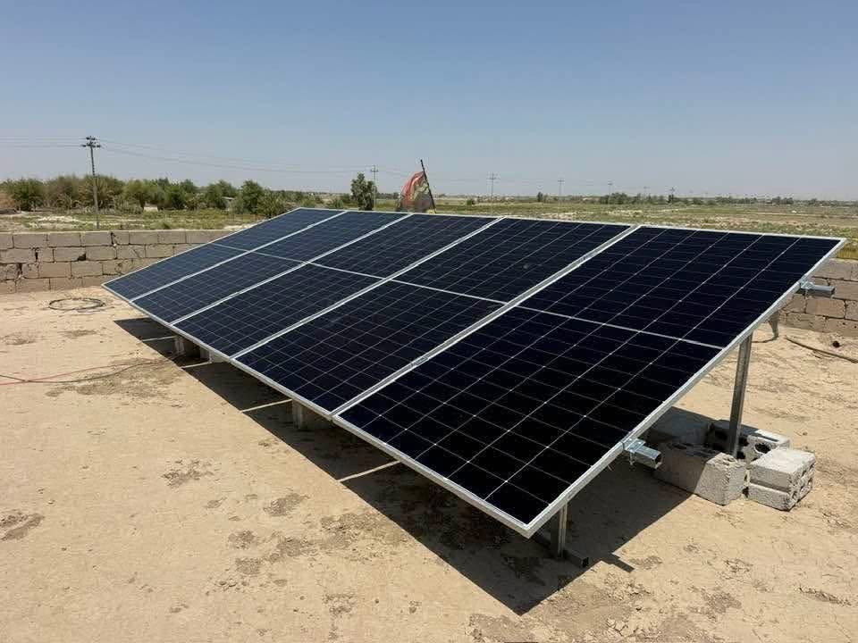 �☀️ تم بعون الله تجهيز وتنصيب منظومة طاقة شمسية متكاملة الى الاخ فرحان كاظم  /قضاء الدغارة 

✅ منظومة 10 أمبير نهاري 8 ليلي مصممة لتوفير طاقة مستقرة وتشغيل الأحمال بكفاءة عالية على مدار الساعة.

⭐ مميزات المنظومة:
🔹 بطارية عالية الكفاءة بضمان 5 سنوات.
🔹 انفيرتر بمواصفات متطورة وضمان سنتين.
🔹 ألواح شمسية بضمان 15 سنة وأداء ممتاز في مختلف الظروف الجوية.

💡 تخلص من مشاكل انقطاع الكهرباء وارتفاع تكاليف التشغيل، واستثمر في طاقة نظيفة واقتصادية تدوم لسنوات.

📞 للحجز والاستفسار وتجهيز جميع أحجام المنظومات المنزلية والتجارية، راسلنا على الخاص.

طاقة شمسية اليوم… راحة وأمان لسنوات قادمة. ☀

للتواصل 
مهندس عباس:***********

مهندس حمزة:***********
