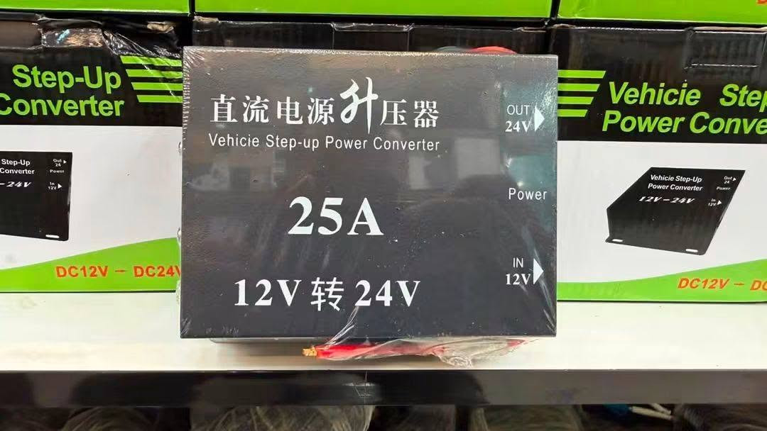 ✨يوجد لدينا ✨
كونفيرتر 12v_24v/25A

✅للحجز والاستفسار يرجى الاتصال او مراسلة الصفحة 
***********
بغداد شارع الصناعة مقابيل جامعة التكنلوجية مجاور شركة اسوار ⸻@إشارة
