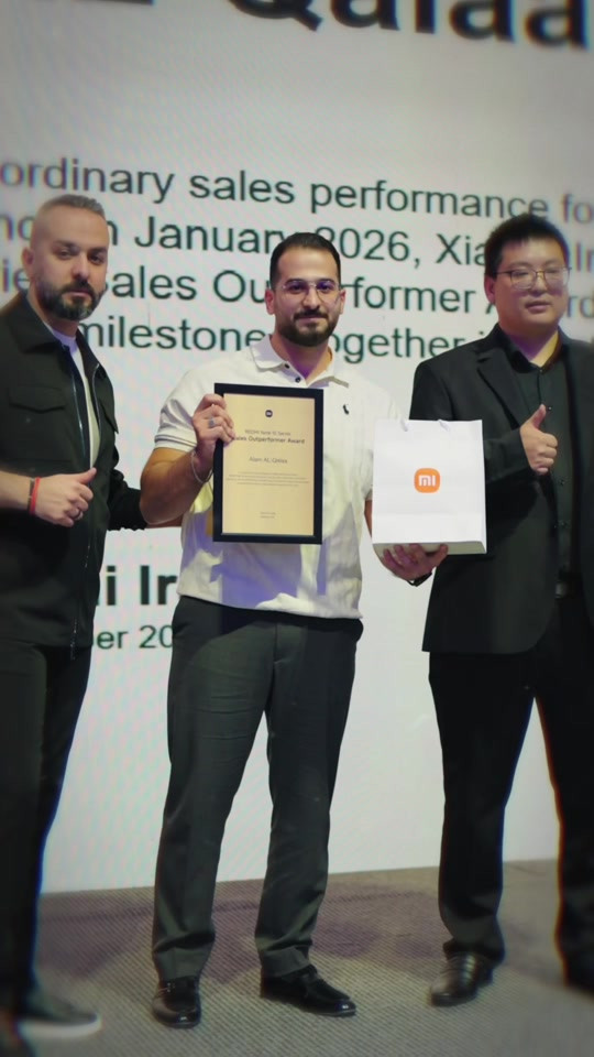 تكريم شركة عالم القلعة 🏰  كأفضل شريك اساسي لشاومي في العراق 🇮🇶 و الافضل مبيعاً 🏆  خلال حفل اطلاق سلسلة #redminote17series الجديدة  تفاعلك من اليوم عليه جوائز ! كل أسبوع 👇😎 هدية جهاز سامسونك  وكل شهر هدية جهاز iPhone 17 Pro Max علق شارك و سوي لايك ✨🤩 كل تفاعل = فرصة أكبر للفوز! 🔥⁩ التوصيل متوفر لجميع محافظات العراق 🇮🇶  وتكدر تطلب جميع الأجهزة  بضمان عالم القلعة الذهبي  ( ضمان استبدال )   للطلب و الاستفسار يرجى الاتصال ☺️👇 معرض الكاظمية ( ساحة قريش )  :  أوقات العمل ( ١٠ ص  - ١٠ م ) *********** - *********** معرض المنصور ( شارع مول بابلون )  :  أوقات العمل ( ١١ ص - ١١ م )  *********** - *********** معرض زيونة ( شارع الربيعي ) : أوقات العمل ( ١١ص - ١١م )  *********** - *********** معرض الاعظمية ( شارع الضباط ) : أوقات العمل ( ١٢ م - ١٢ ص )  *********** - *********** معرض الدورة ( شارع أبو طيارة ) :  أوقات العمل ( ١٢ م - ١٢ ص ) *********** - *********** قسم الصيانة ( الربيعي ) : *********** #عالم_القلعة #اختيارك_الافضل⁩⁩⁩⁩
