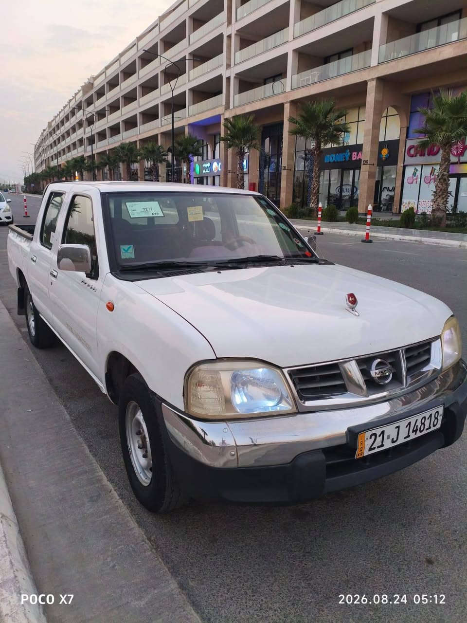Nissan Pickup 
🔹 ساڵی بەرهەم: 2009
🔹 دوو کابین (Double Cab)
🔹 گیڕ: عادی
🔹 ڕەنگ: سپی
🔹 سەنەوی: تازەیە تا مانگی 7ی ساڵی 2029 گێڕ و مەکینە و هەموو گیانی بەشەرت تا بڵێی توندوتۆڵ و بێ مەسڕەفە یابانی عەسڵی ناوسوورە و سویچ کۆنترۆڵە تەبرید سارد و گەرم بەشەرت
🔹 هیچ کێشەیەکی نییە و دینارێک مەسەرەفی نییە
🔹 شوێن: سلێمانی 
نرخی 138$ و معاملەیەکی برایانە بۆ کڕیاری جدی 
*********** السليمانية, العراق

نص مكتوب في الصور:
- POCO X7 2026.08.24 05:12
- POCO X7
- 2026.08.24 05:12
- POCO X7 2026.08.24 05:10
- 2026.08.24 05:10
- POCO X7 2026.08.24 05:11
