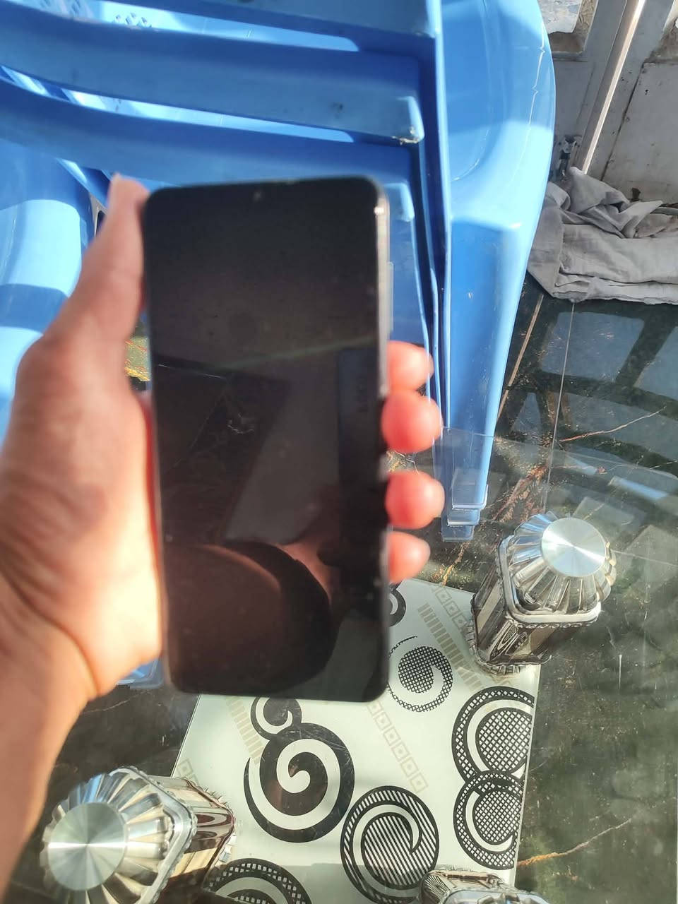 للبيع سامسونك A04s ذاكره 64 مكفول كلشي مابي  سعر 80 وبي مجال بسيط رقمي *********** واتساب او اتصال
