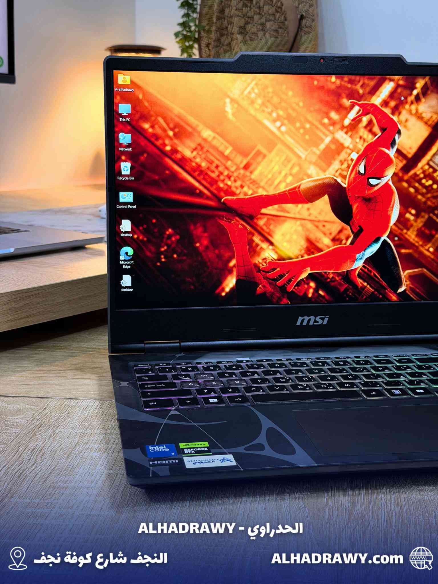🔥 MSI CYBORG 15 | OPEN BOX وحش جديد من MSI بمواصفات الجيل الجديد 🔥 مناسب للـ Gaming 🎮 | المونتاج 🎬 | التصميم 🎨 | الهندسة والرندرة ⚡ ⚙️ المواصفات: ▪️ Intel Core 7 240H ▪️ RAM 16GB ▪️ SSD 1TB ▪️ NVIDIA GeForce RTX 5060 8GB 🚀 ▪️ شاشة 15.6” FHD IPS ▪️ تردد 144Hz ▪️ كيبورد Gaming بإضاءة RGB ▪️ اللون: Translucent Black ▪️ الحالة: Open Box 💰 السعر: 1,800,000 دينار ✅ فحص كامل 💳 متوفر بالأقساط 🚚 توصيل لجميع محافظات العراق 📍 العنوان: النجف - شارع كوفة نجف - مقابل مجمع حيدر الوائلي - معرض الحدراوي 📞 للطلب والاستفسار: *********** الحدراوي | ALHADRAWY 💻
