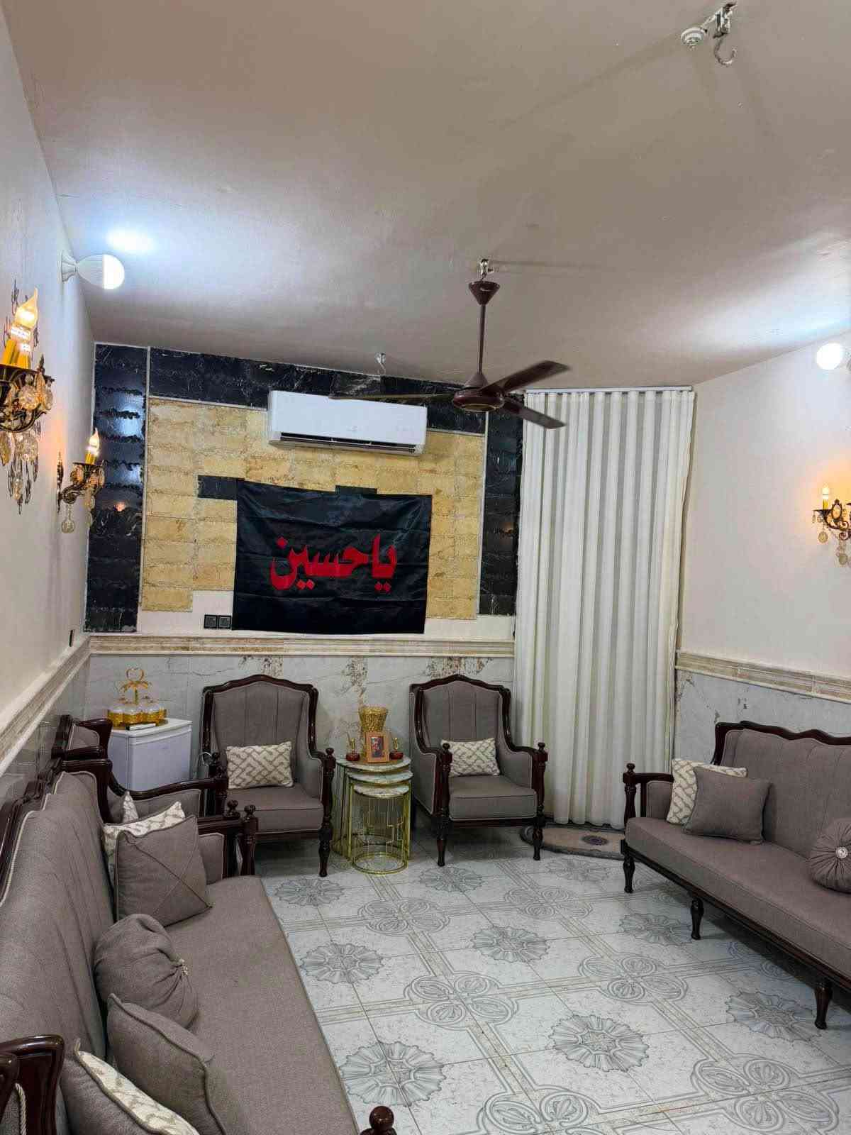 بيت مساحته 125متر طابقين بناء حديث في حي الحسين خلف المنتزه للاتصال *********** عمارة, ميسان
