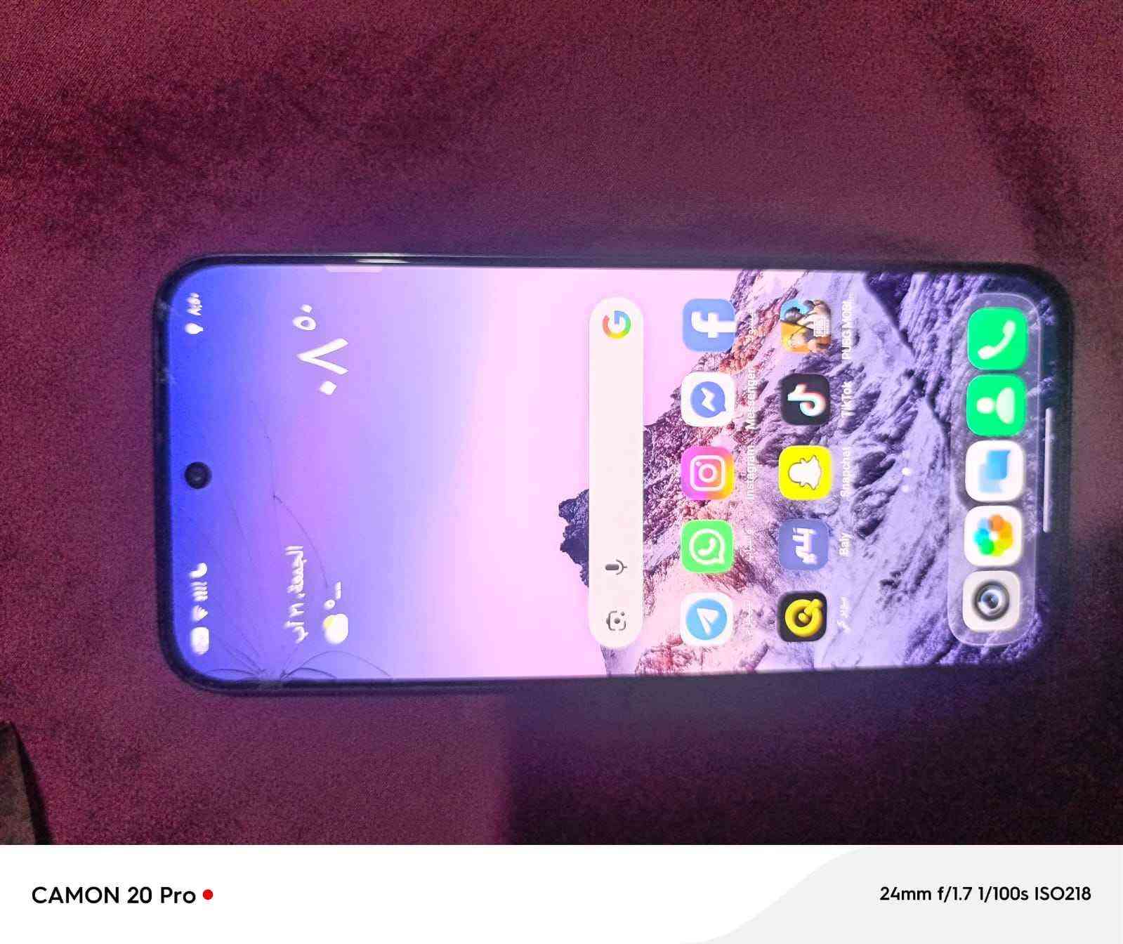 إنفينيكس GT30 برو • رام ١٢GB • شاشة AMOLED ١٤٤Hz