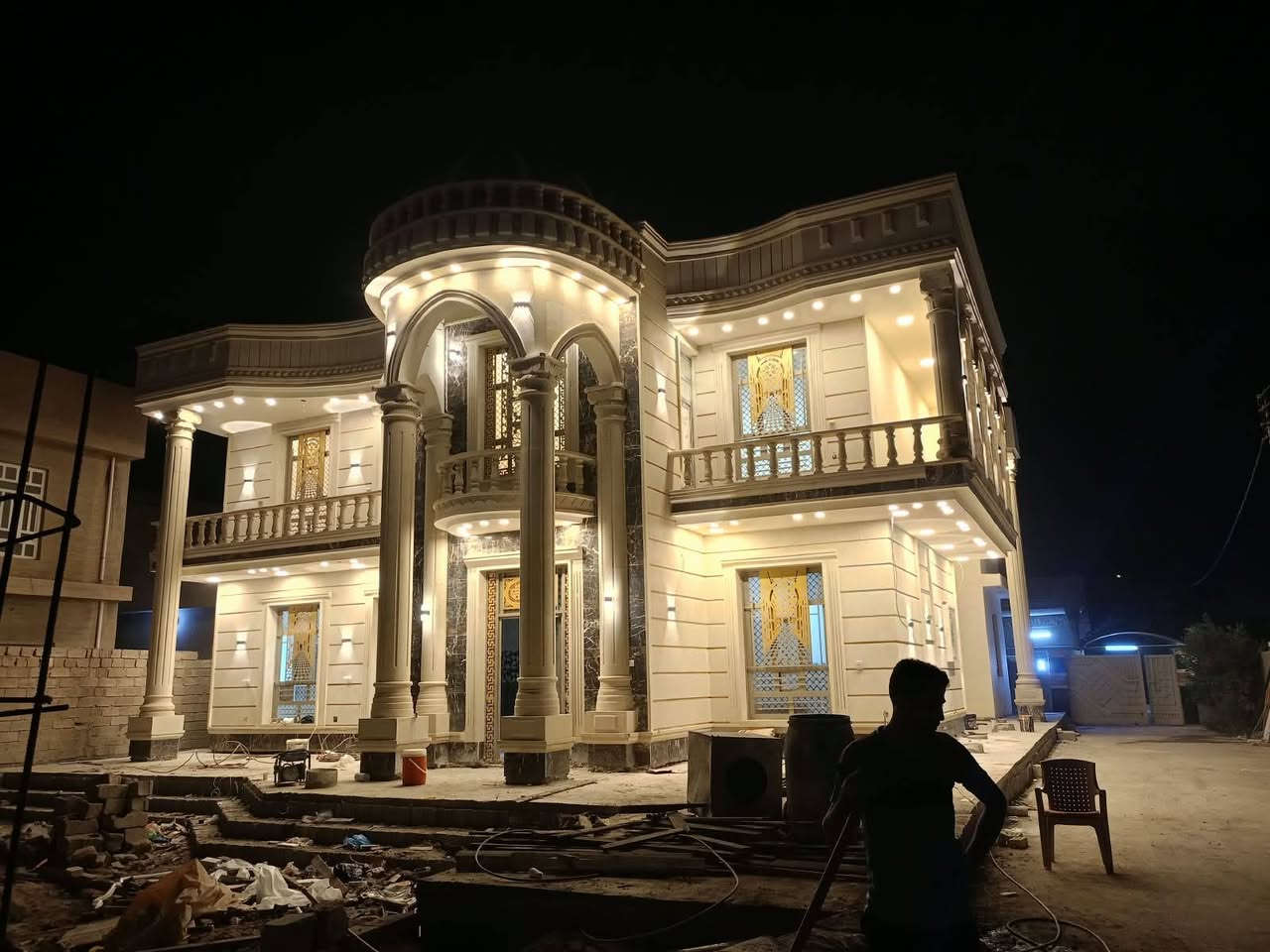 تغليف الواجهات • حجر الموصل الطبيعي • استلام بمهندس