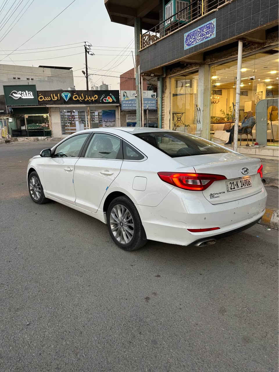 سلام عليكم 
سوناتا خليجي موديل 15 
محرك 2400 دوش 
كشن كهرباء 
تحكم ستيرن 
سنوية جديدة 2030 
ورقم جديد 
بدون حادث 
السعر 138 ورقة 
شرط تحويل وامور اخرى 
‏رقم موبايل ‭*********** كركوك, العراق
