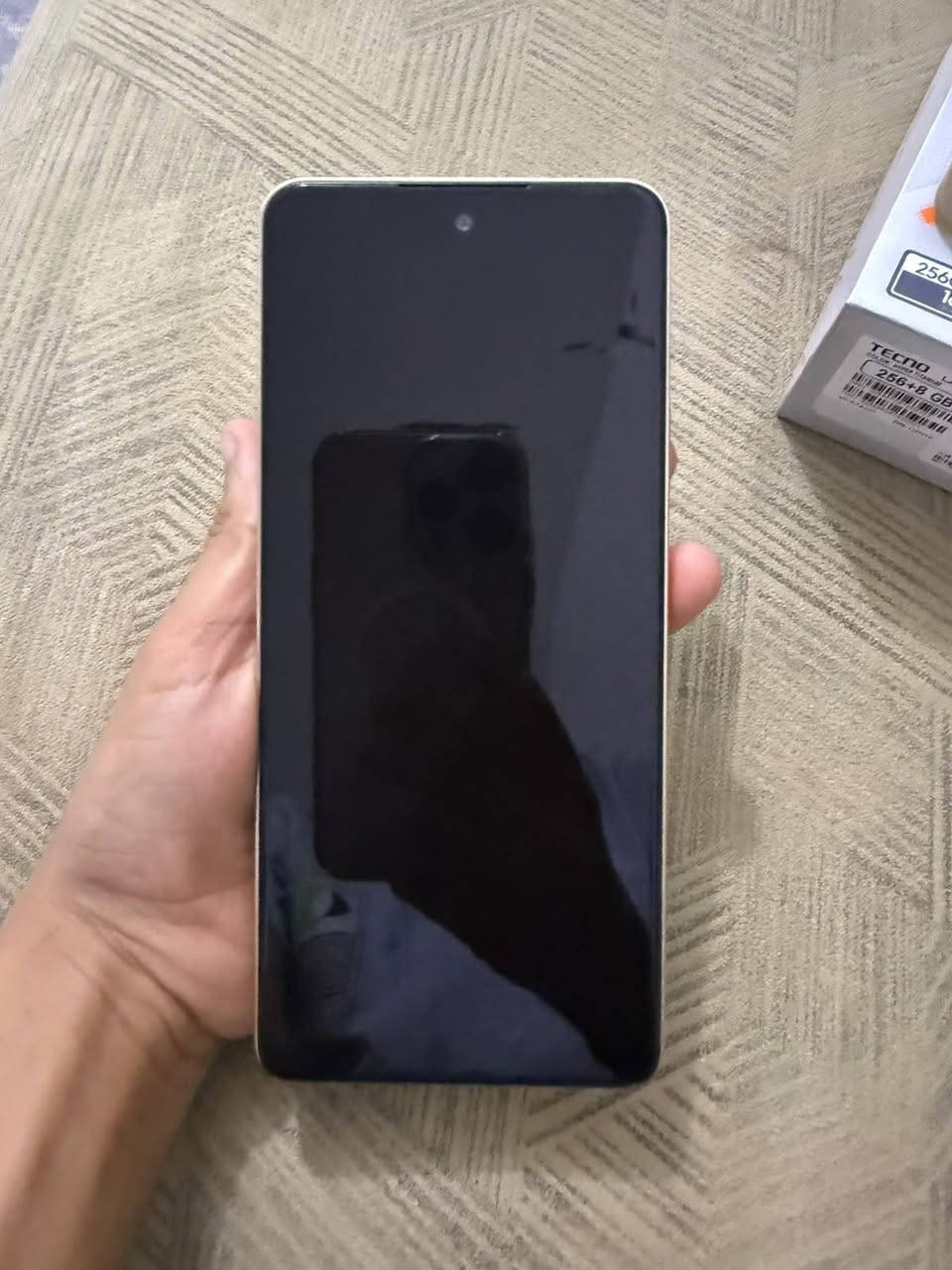 سلام عليكم مبايل تكنو بوفا ٧ فور جي نضيف كلش كلشي ما مبدل بي السعر 275وبي مجال
 او مراوس بايفون الرقم, ***********
