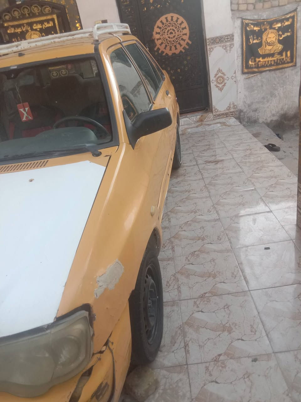سايبه موديل 12 بسمي سنويه 30 مصفره هيئه وغرامات كهربائيات كله جديده  مكينه بيهه بخار قليل باتري جديد عوزهه شي قليل دعاميه  ولايتات سعر 18. وبيه مجال قليل رقم هاتف ***********
