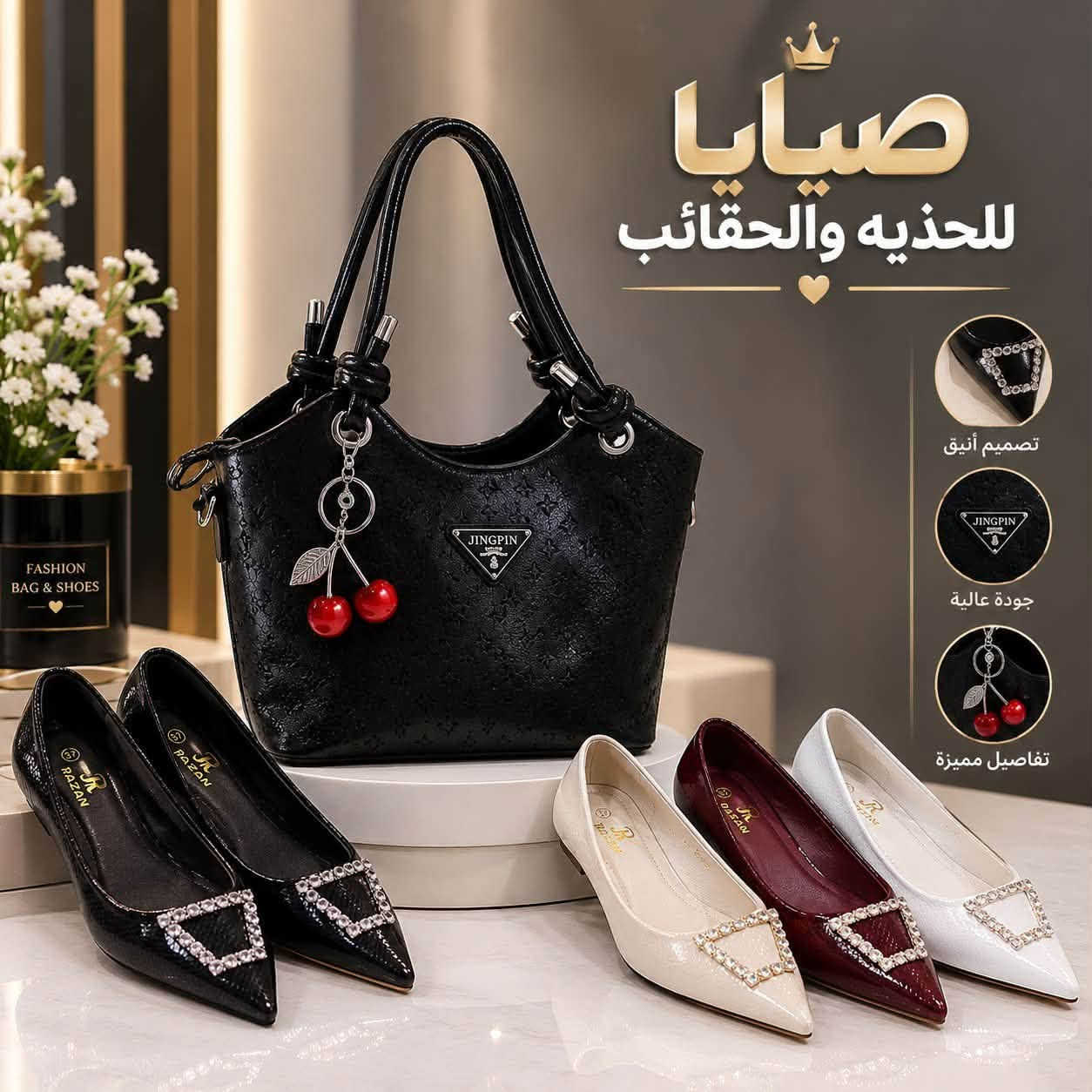 شنطة نسائية • جودة عالية • توصيل مجاني