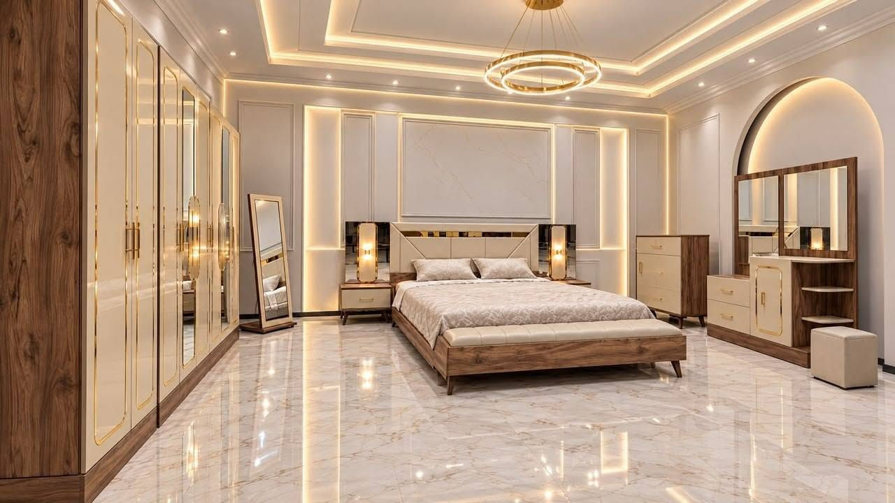 موديل يلفا • ١٠ قطع • سرير مخزن