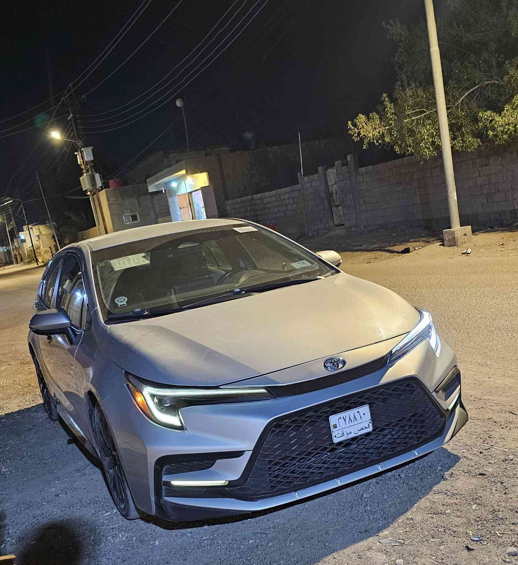 تويوتا كورلا SE 2.0L مديل 2023 مراوس فقط بكامري اعتذر عن البيع 
( بدون رقم ) 
تترقم بصرة حرة بأسم المشتري 
صور الحادث بالمنشور مع رقم الشاصي 

الضرر -جاملغ الايسر معدل ومصبوغ مع تبديل الدعامية الأمامية
مواصفات الSE معروفة مليانه مواصفات 
رقم ***********
