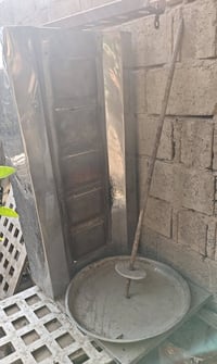 ماكينة شاورما • ستانلس ستيل • ٤ عيون