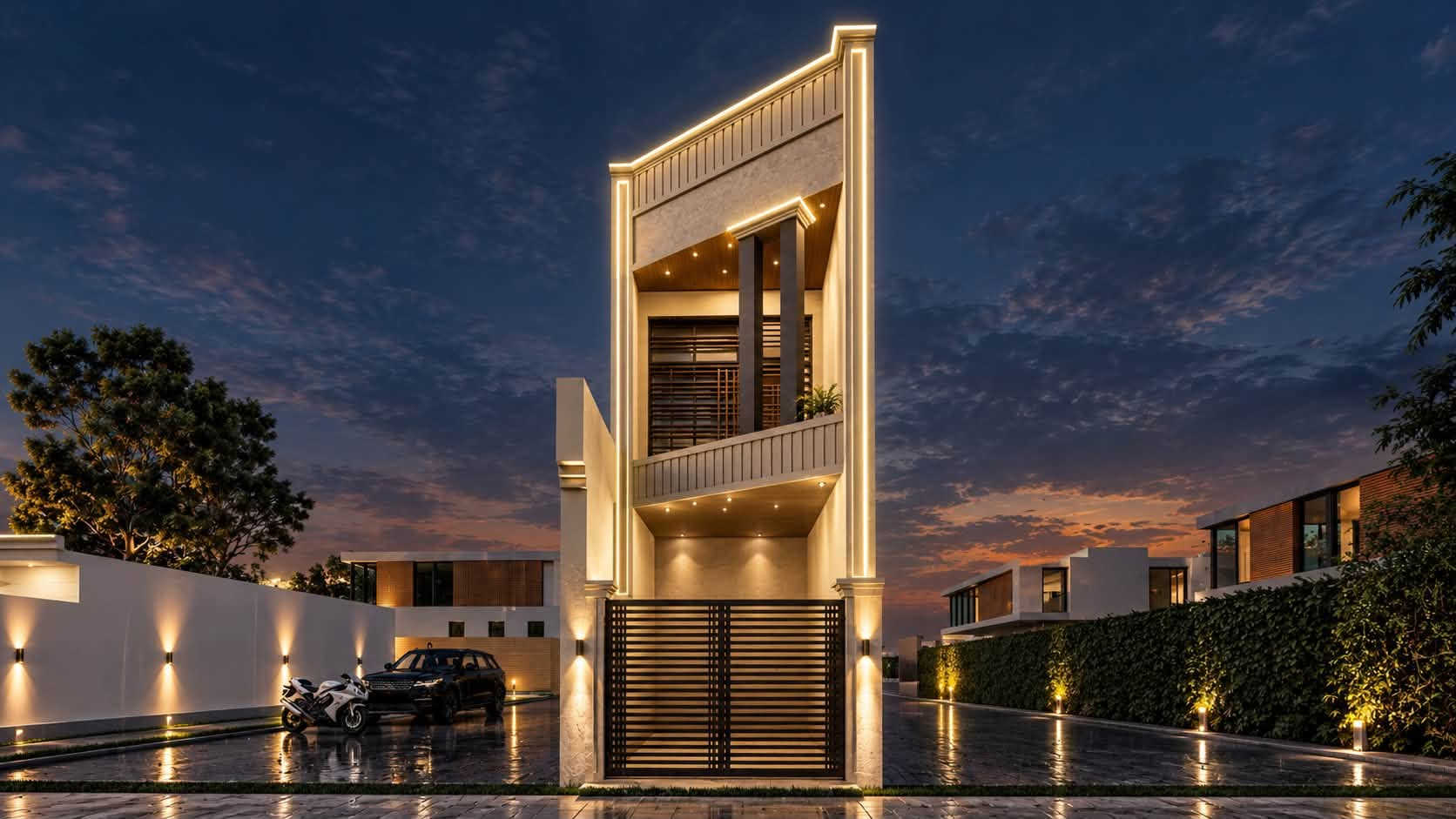 السلام عليكم 
وياكم المصمم اسامه كريم 

هذا نموذج من تصاميمي 
حسب ذوق الزبون 
تصميم مرمر او فوم او بورسلين حسب اختيارك 

كلفة التصميم حسب مساحة الواجها 
قبل تصميم تحول عربون ونبلش بيها
 
السعر يشمل ذرعة المواد يعني لا يدوخ الخلفه ويضل يذرع 

ويوجد تجهيز مواد درجة اولى ودرجة ثانيه حسب المكانيه 
للأستفسار *********** م/اسامه
