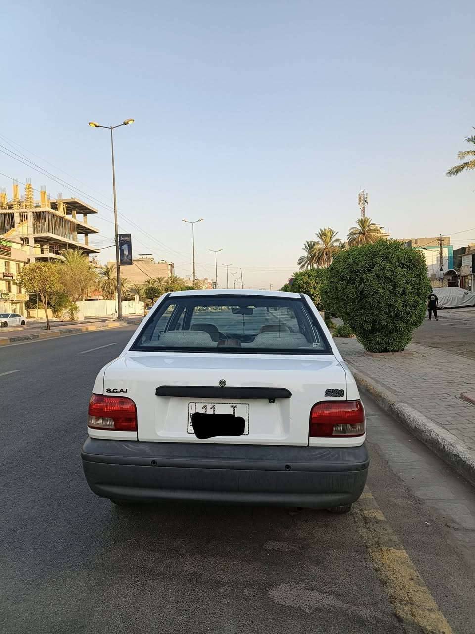السلام عليكم سايبا موديل 18 سياره جديده وجاهزه أي نقص مابيه 
السياره بيه بس جاملغ مبدل صفحت السايق والباقي مكفول مكاني بغداد  السعر 52 وبيه مجال بسيط للاستفسار ***********
