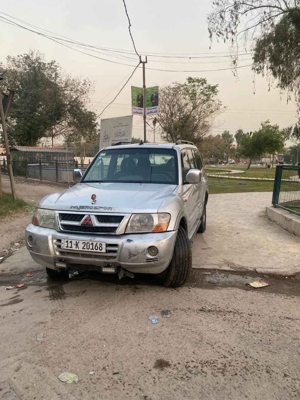 شعندك مراوس يرهم 
باجيرو 2002 خليجي بلاديه مكينه 3000 ب75$
 متوفر واتساب وترهم قسط نص مقدمه ***********م
