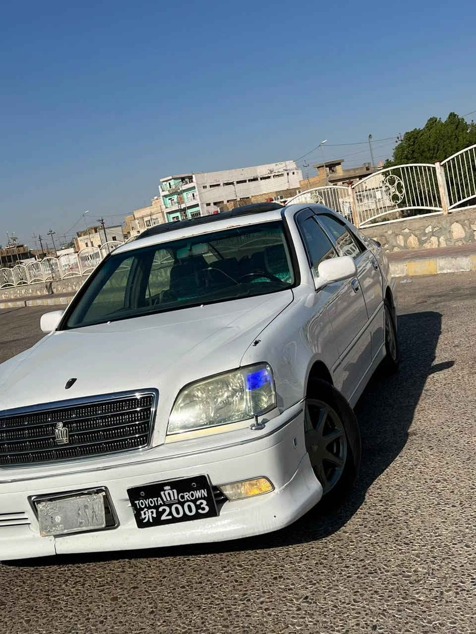 مكفوله من الكصه ولنقل جثه سياره تخم تاير حداديه تتفهه تبريد لون ابيض صدفي دكمتين مكينه فيفيتي رقم صدامي سياره حاويه مامكصوصه مكان السياره ميسان ***********
