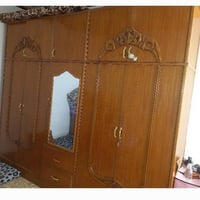 غرفة نوم • خشب عراقي • ٧ قطع