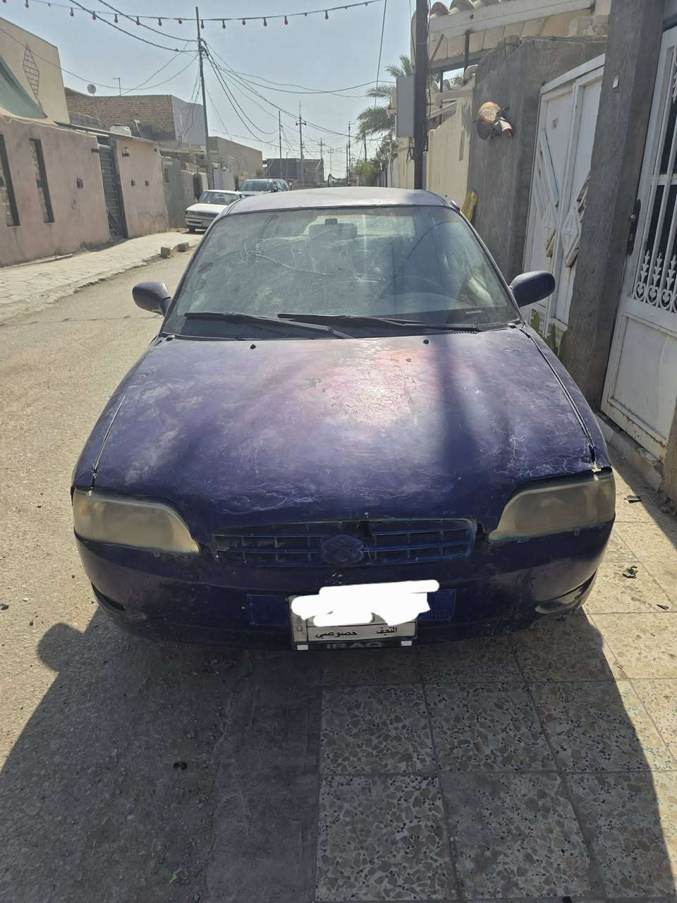 للبيع ساسوكي موديل 2001 نجف اوتو ماتيك مكينه وكير وتايرات شغالات والباقي ابيع سويج سنويه ساقطه غرايم عليه للاستفسار خاص او ع الرقم ***********المكان بالكوفه
