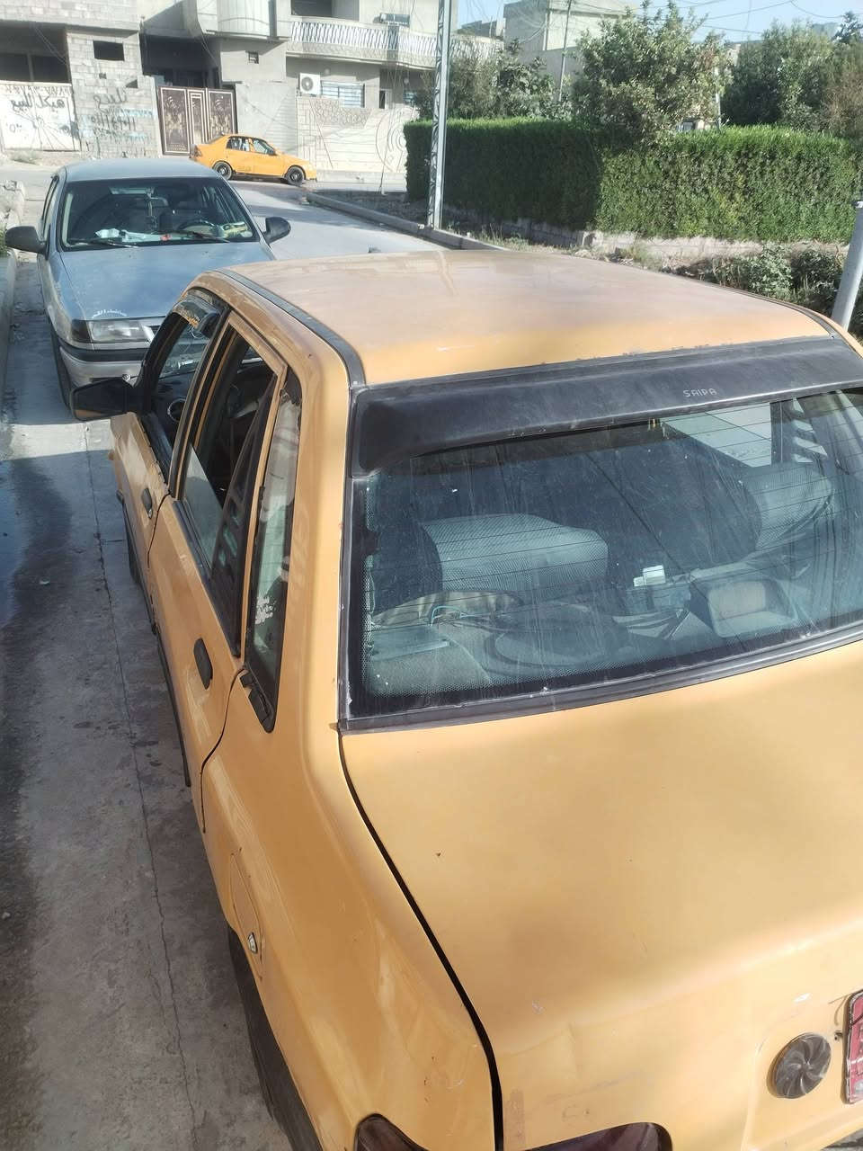 السلام عليكم سايبا موديل 2012بشرط بس طخه بل جامالق اليمين صاحب السنويه با موصل شرط التحويل عنوان السياره با موصل اليسر يارمجه الشرقيه السعر 15وبيها مجال اتصل ***********//////***********ملاحضه مكلاف بل نشر
