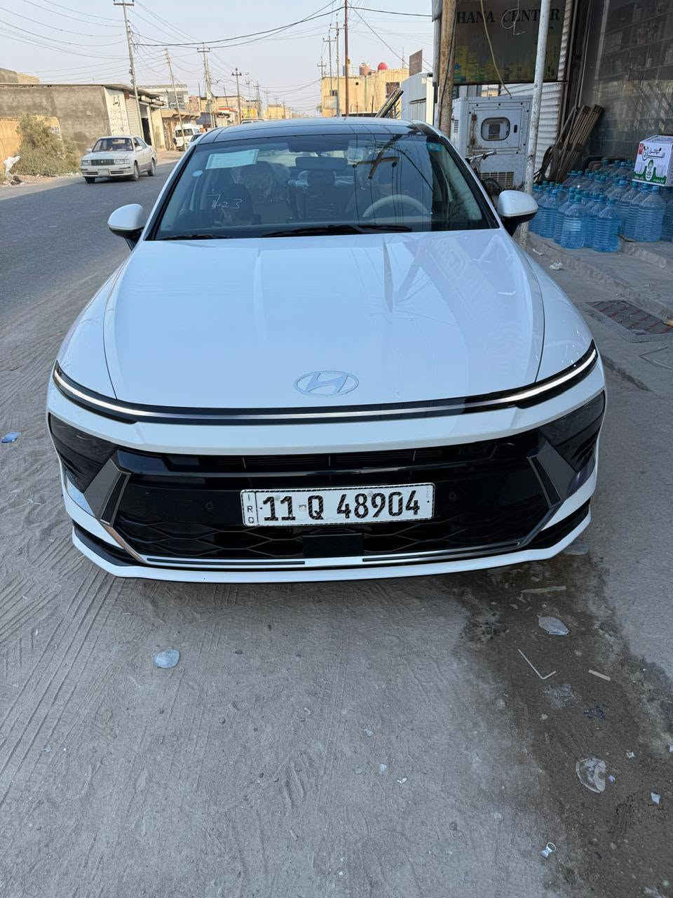 سوناته ٢٥ زيرو ماشيه ٨ ألف  رقم بغداد  سياره قصاد ستقطاع مباشر راعيه بل بصره سعر ٢١٠ وبيه مجال  ***********    سياره بانزين  فقط
