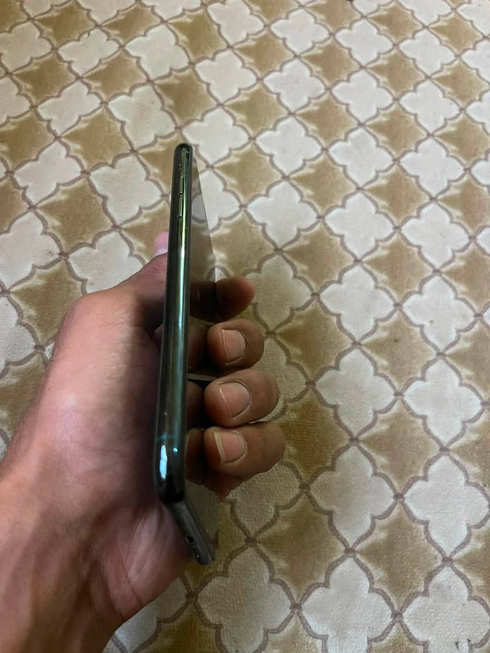 سلام عليكم
ايفون 11برو ماكس مكفول ذاكره 256 بطاريه77

الجهاز نضيف حيل شخط مآبي السعر؛350 وبي مجال بسيط

للستفسار:***********
