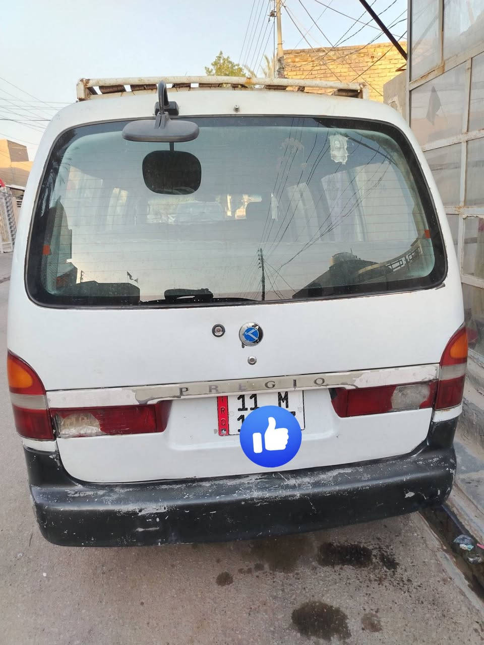 السلام عليكم بريجو موديل 99 رقم بغداد انكليزي سنويه جديده مداور ثاني يوم مكينه 3000 بيه بخار قليل مكفوله من الصبغ والمعجون السياره بالنجف السعر  48 للآستفسار الاتصال ***********
