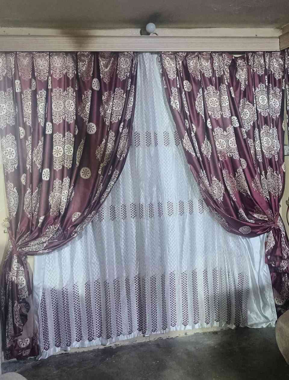 بردات • ٤ قطع • قماش ستن