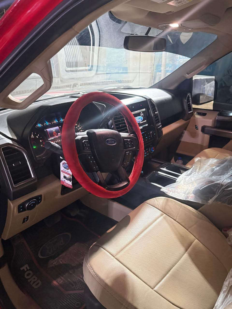 سلام عليكم لبيع فورد إف-150 (Ford F-150) لون أحمر مميز  مواصفات خليجية
رقم الهاتف/ خالد ***********

 الموديل /2017 

بدي قصير باب طويل مرغوب

 الفئة: فورد F-150 (4x4) دفع رباعي.  

 اللون: أحمر خارجي / داخلية جلد بيج بحالة ممتازة.  

 المسافة المقطوعة: 120,000 كم.

 المواصفات والإضافات:

 نظام دفع رباعي (4X4).  

 شاشة معلومات وكاميرا مع نظام Ford SYNC.  

 رقم أربيل 22k11674

 دواسات جانبية وشبك أمامي بإنارة.  

سيارة استخدام شخصي سعرها 200$
