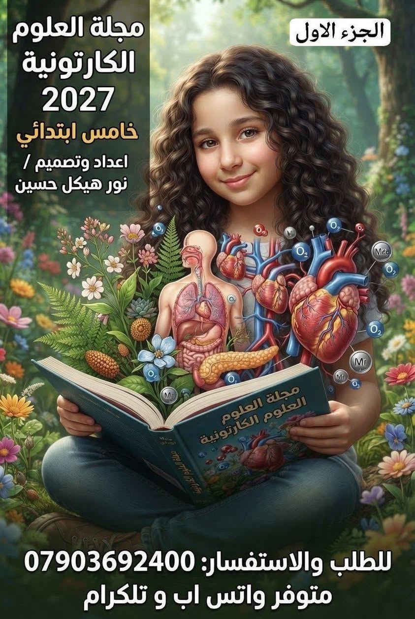 مجلات كارتونية • الخامس الابتدائي • ٢٠٢٧