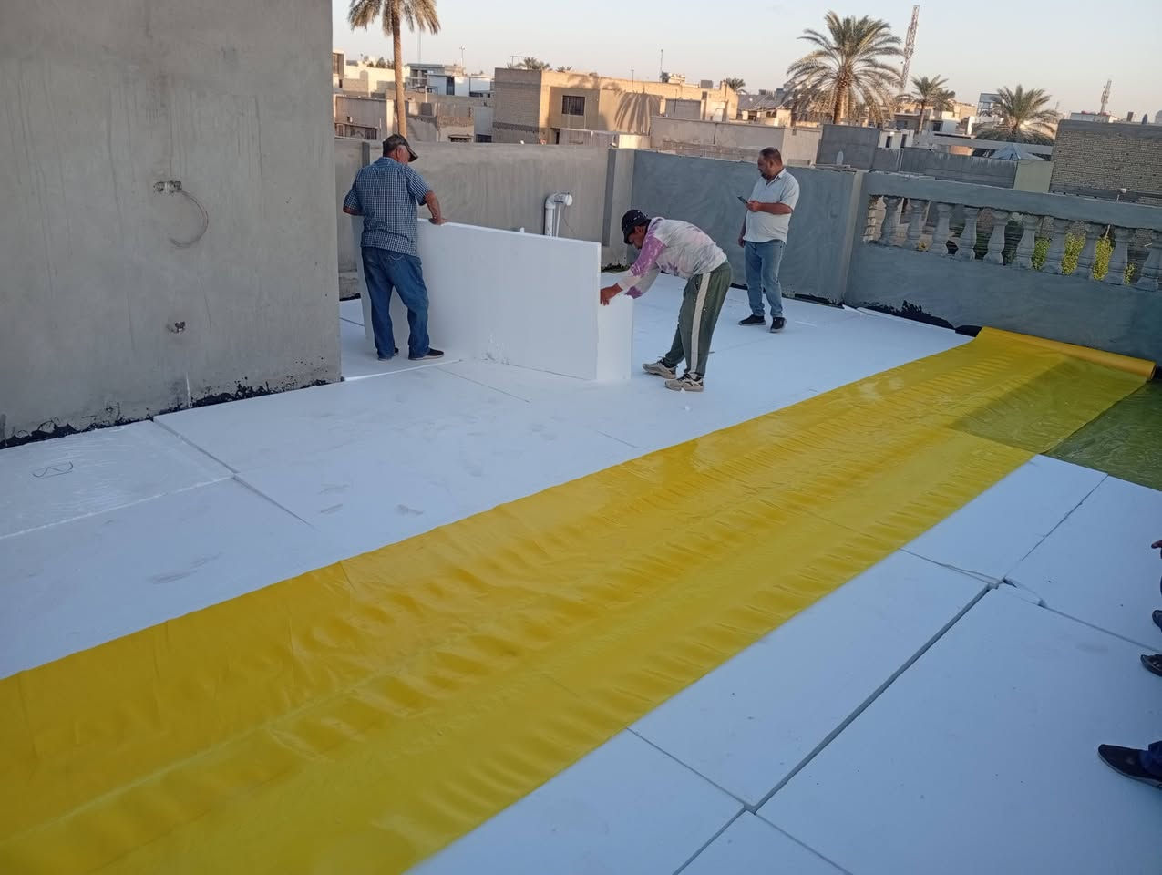 السلام عليكم
تطبيك السطوح بالاشتايكر وترميم السطوح القديمة  وأعادة الماستك وتزفيت السطوح عمل أو كرستة وعمل حسب طلب  شغل درجة اولى 
فلانكوت 
زفت 
نايلون زراعي حسب الطلب 
فلين او فووم حسب الطلب 
زميج
اشتايكر درجة اولى 
ماستك .. للاستفسار الاتصال.***********

📞

ونعمل في (بغداد) وجميع المحافظات
