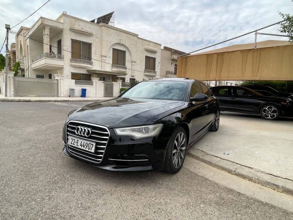 Audi A6 2015 (( خليجي ))
للبيع مراوس اودي A6 فول 

السياره جاهزة بدون نواقص نهائيآ
  
اودي A6 

موديل 2015

 اللون اسود

ماشي 133 الف مايل
 مواصفات خليجية السيارة 
استلام شركة سردار في اربيل 
ضمان دولي السيارة         
                 

محرك 6 سلندر تنفس طبيعي  كير ٨ سرع 🚀 بشرط وضع شركة

                                المواصفات ١/١
1-ابواب وجنطه شفط             

٢- بصمة

٣- سايد بريك كهرباء 

٤- اوتو stop في الازدحامات 

٥- خمس بصمة

٦- بردة خلفية

٧- بردة جانبية

٨- كشنات جلد لاونين قرميطي

٩- كشنات كهرباء

١٠- كشنات خزن ميموري

١١- سيدي  جنجر ٦ اقراص (CD box)
‏DVD

١٢- سستم صوت كامل مضخم 10

١٣- شاشة متحرك

١٤- بلوتوث

١٥- اوتو هولد

١٦- ٤ حساسات امامية

١٧- ٤ حساسات خلفية

١٨- ٤ وضعيات قيادة

١٩- گیر  اوتوماتيك 

٢٠- گیر عادي 

٢١- گیر سپورت

٢٢- گیر  ستیرن (شفتات ستيرن)

٢٣- عداد سرعة 300 ✈️

 ٢٤- نظام ABS و مانع انزلاق 

٢٥- قفل  سرعة 

٢٦- تحكم ستيرن جهتين 
 
٢٧- بك   لايت ليد

٢٨- لايتات  امامي  ليد

٢٩- كشافات زينون

 ٣٠- لايتات  نظام دوارة

٣١- زراك لايت جهتين 

٣٢- مري قلاب 

٣٣- اشاير بالمري 

٣٤- تبريد مركزي ٣ قطع مناخ منفصل تحكم كامل من قبل السائق او راكب الامامي و الخلفي 

٣٥- ثلاجة
 
 ****************
گیر و محرك بالشرط

حدادية جديد بالشرط

تبريد ثلج بالشرط
******************

السيارة بيها فقط صبغ حزام بدون حادث 
معجون السيارة كفاااااااله عامه 

*******************
مکان سيارة اربيل 📍
رقم اربيل دولي سنويه هز فحص جديد
) السياره باسمي تحب تحويل تحب وكاله نفس اليوم
*********** واتساب
***********☎ أربيل, العراق
