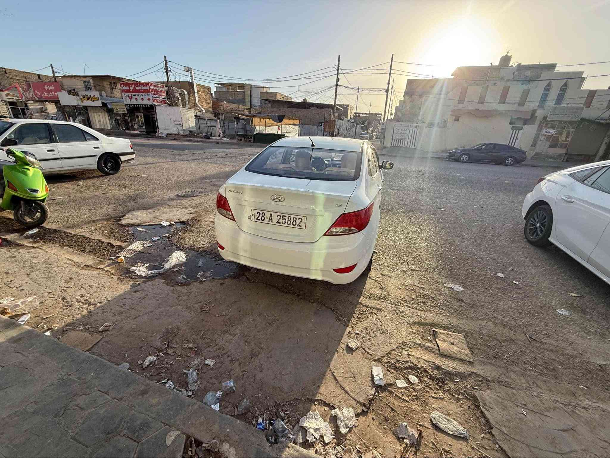 اكسنت ٢٠١٦
السعر 83
محرك ١.٤٠٠
كير محرك كفاله
حداديه جاهزه ١٠٠٪؜١٠٠
تبريد شغال وفول
السياره ما عايزه اي نقص
السياره بيها صبغات 
شواصي لغود كفاله
مكاني النجف
***********
*********** النجف, العراق

نص مكتوب في الصور:
- اليوم
- ٦:١٢ ص
