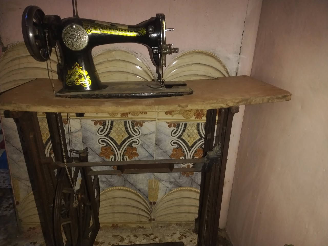 مكينة فراش • ياباني أصلي • تطريز