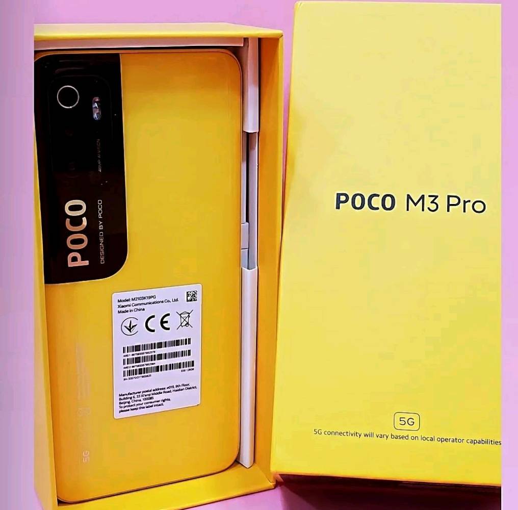 بوكو m3 pro 5G • ٢٥٦/٨ • بطارية ٥٠٠٠