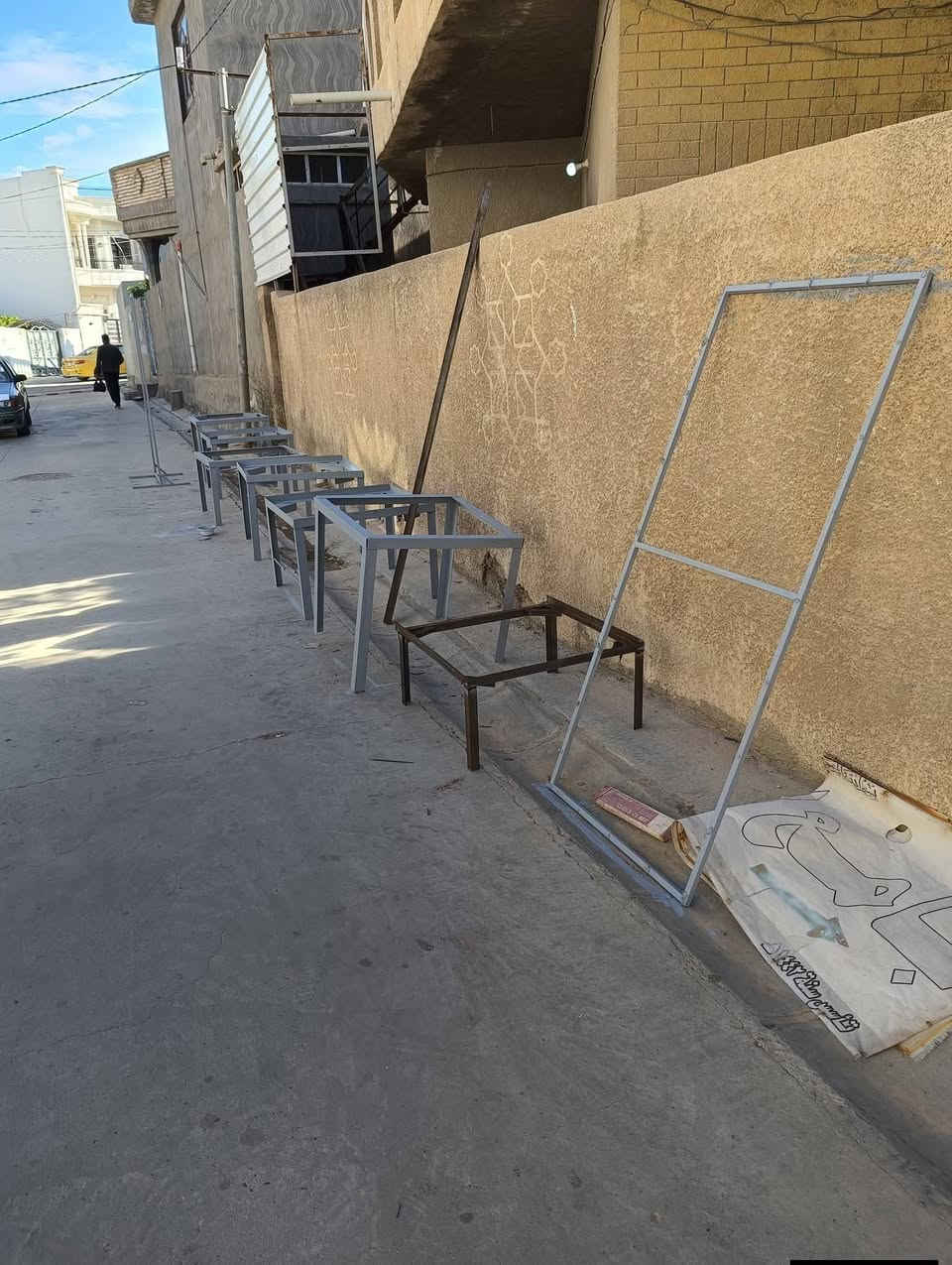 حداد متنقل نشتغل كافه انواع الحداده
السقايف البيبان اشبابيك نشتغل إذا بابك مزنجر وبي خياس نصلحه الك نشتغل كافه انواع الحداده قواعد مبرده أو قواعد كنديشن او كيلون سراكي اليعجبك كله بسعر جداً مناسبه شغلنه داخل جلولاء أو طراف جلولاء ماكو مشكله هم نشتغل هذا رقمي تصل وتدلل ***********
