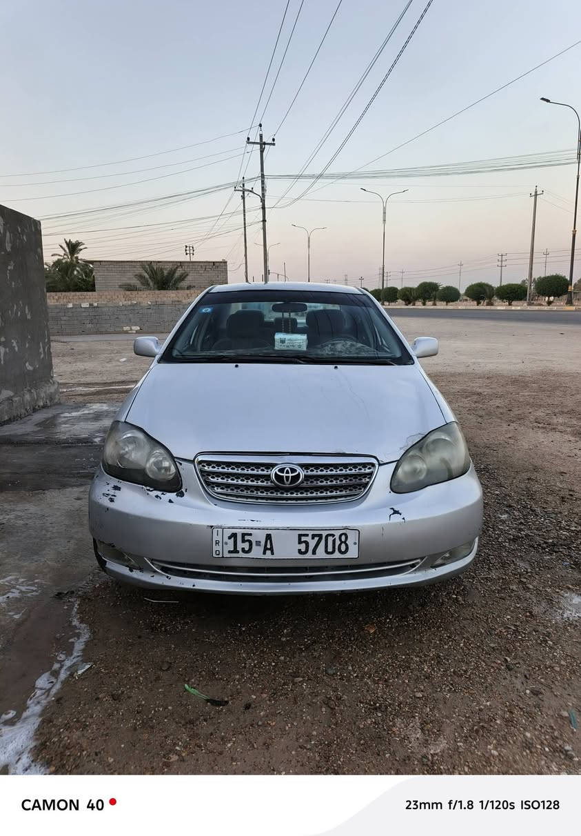 سلام عليكم كورلا نحله 2007مصبوغه عام جماليه بيها جاملغ امامي فقط سياره جاهزه من كلشي تحويل شوكت متريد السعر 77وبيها مجال بسيط مكان السياره الانبار الفلوجه رقم الهاتف ***********

