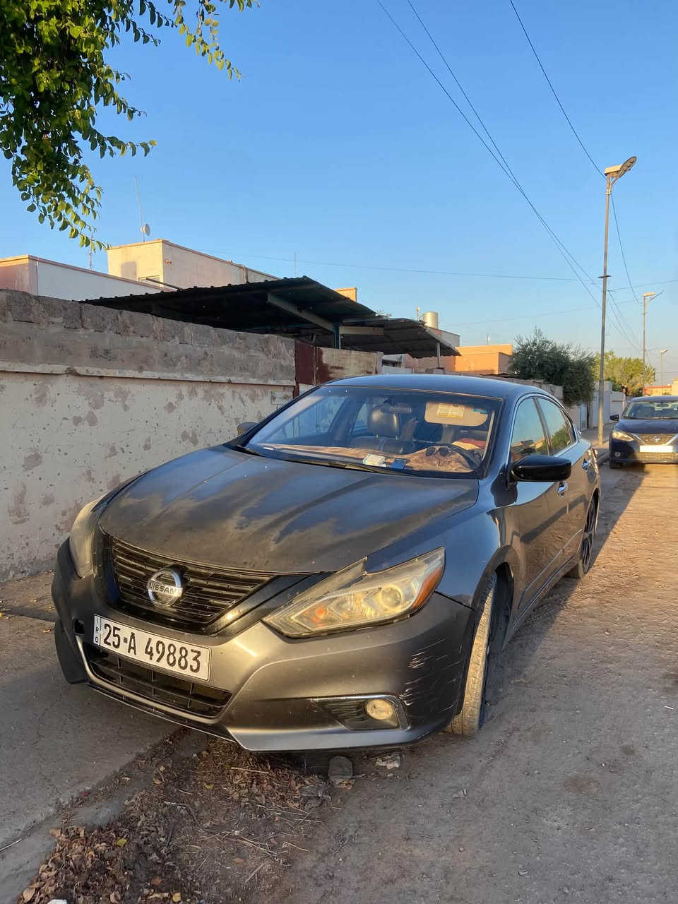 سلام عليكم
سياره ALTIMA موديل 2018 SR 
نظام شفتات
كشنات جلد رياضي 
بصمه 
تشغيل عن بعد
كشنات تدفئه و كهربائيه
رقم كركوك 
ضرر سياره جاملغ بارد ولبونيد 
السعر 122 
***********
